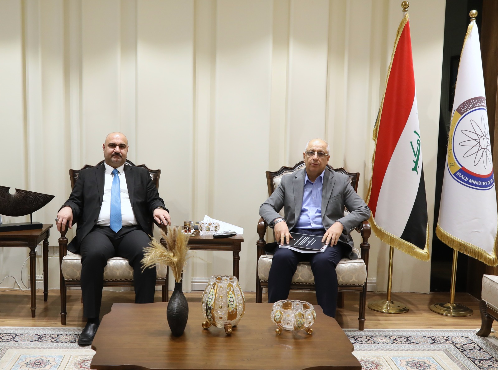 Read more about the article وكيل وزارة التخطيط يبحث مع محافظ كركوك الواقع الخدمي للمحافظة ومتابعة تنفيذ البرنامج الحكومي