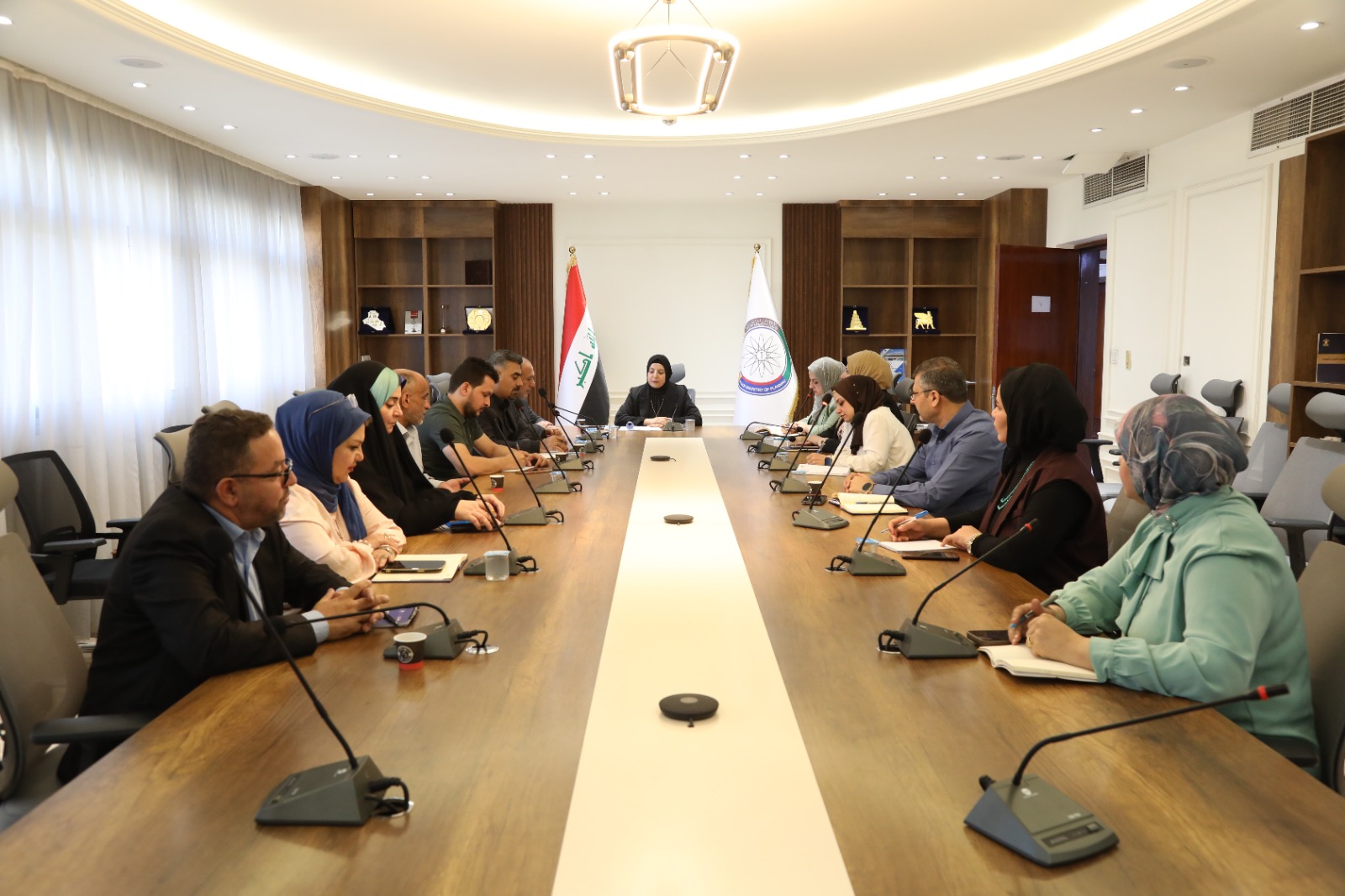 Read more about the article وزارة التخطيط تناقش تطبيقاً مقترحاً لقياس فجوات التنمية المكانية