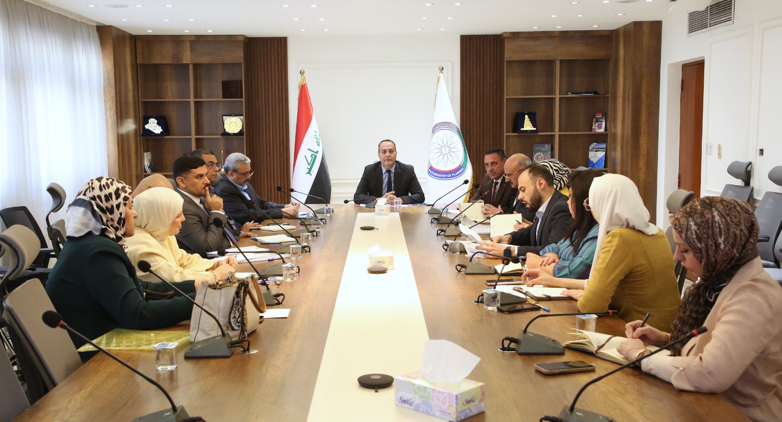 You are currently viewing وزارة التخطيط تناقشُ مشروع تعزيز القُدرة على الصًمود في مواجهة التغيرات المُناخية