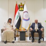 معالي وزير التخطيط يستقبل وفداً مهنئاً بمناسبة تسنّمه مهام منصبه