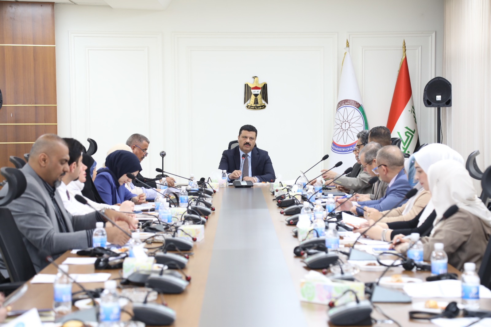 You are currently viewing وزارة التخطيط تعقد الاجتماع الثاني للجنة التوجيهية لإعداد الاستراتيجية الوطنية للتحول نحو الاقتصاد المنظم