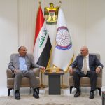 وزير التخطيط يستقبل عددا من المهنئين بمناسبة تسنّمه مهام منصبه