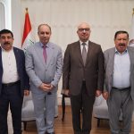 معالي وزير التخطيط يستقبل عددا من المهنئين بمناسبة تسنّمه مهام منصبه